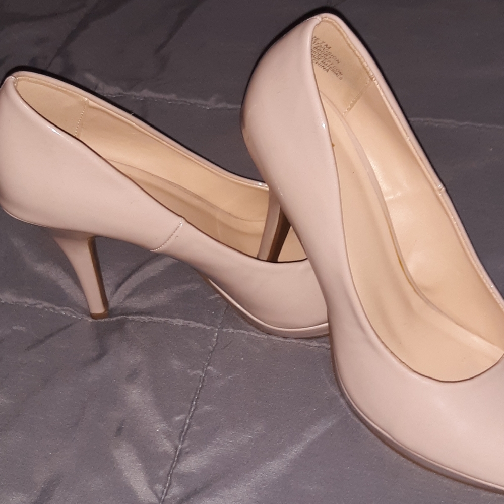 Cream heels